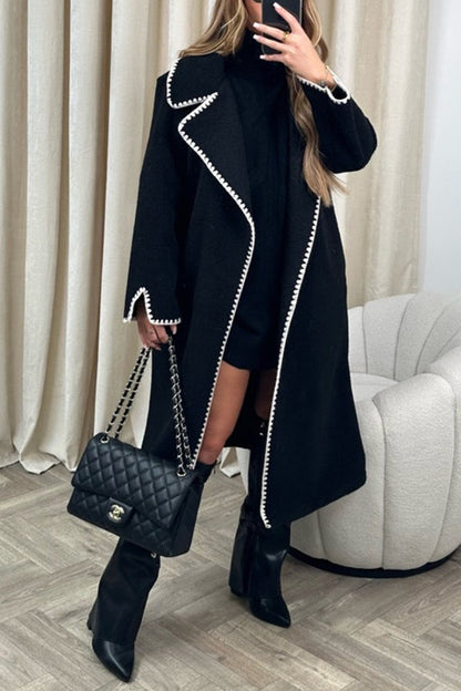 A Vintage Style Coat with Delicate Timeless Details