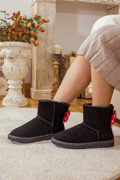 A Vintage Style Boots with Delicate Timeless Details