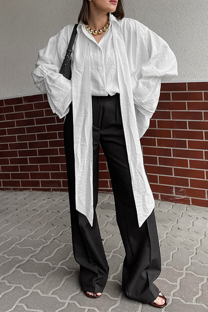 Well Tailored Blouse with a Graceful Silhouette