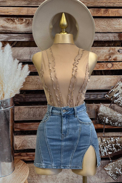 A Vintage Style Garment with Delicate Timeless Details