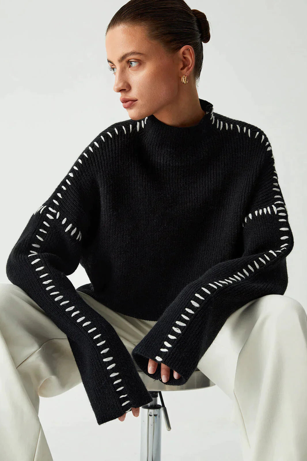 Elegantly Styled Sweater for Everyday Wear