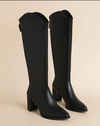 A Vintage Style Boots with Delicate Timeless Details