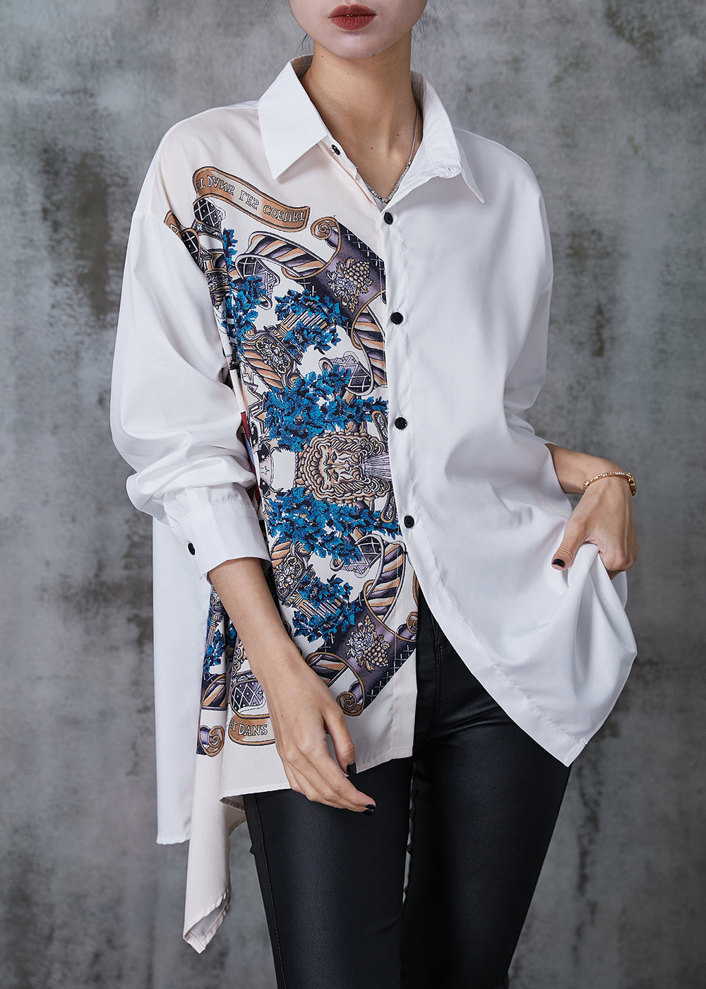 A Vintage Style Shirt with Delicate Timeless Details
