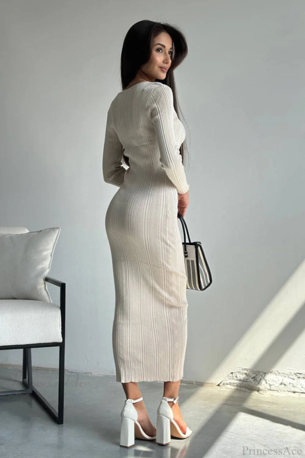 Elegantly Styled Dress for Everyday Wear