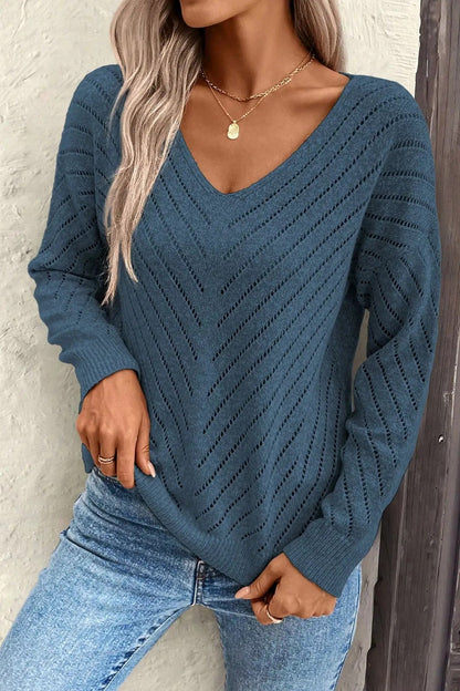 Beautifully Finished Sweater in a Timeless Design