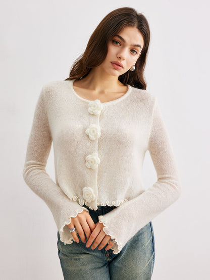Classic Vintage Cardigan with a Flattering Fit