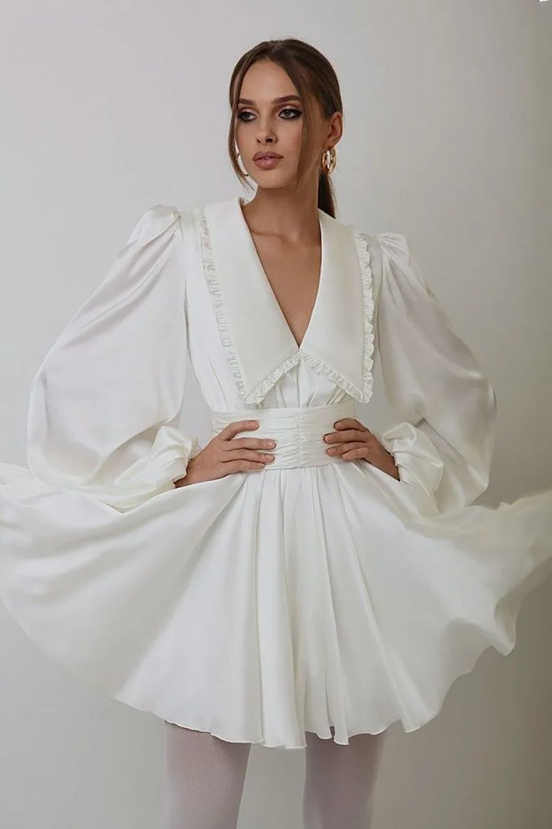 A Vintage Style Dress with Delicate Timeless Details