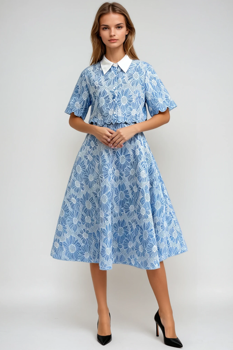 Well Tailored Garment with a Graceful Silhouette
