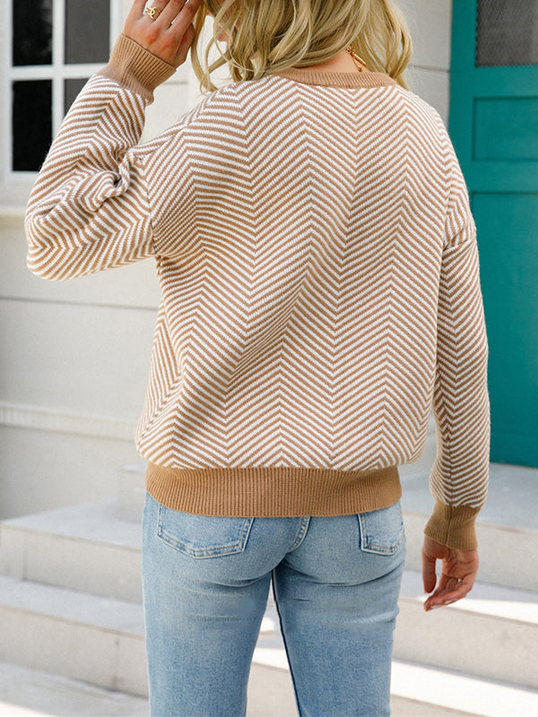 A Vintage Style Sweater with Delicate Timeless Details