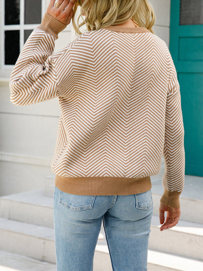 A Vintage Style Sweater with Delicate Timeless Details