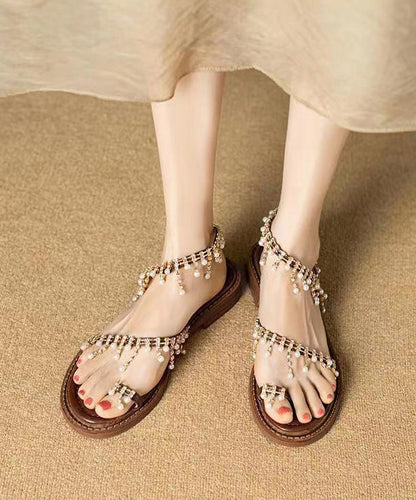 Vintage Inspired Sandals with a Contemporary Edge