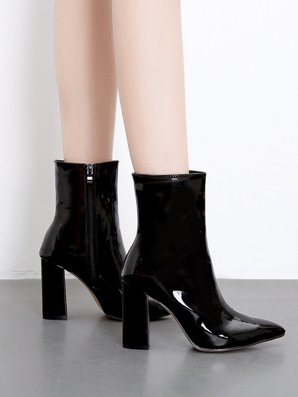 A Vintage Style Boots with Delicate Timeless Details