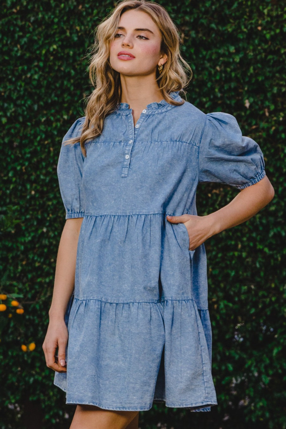 Elegantly Styled Dress for Everyday Wear