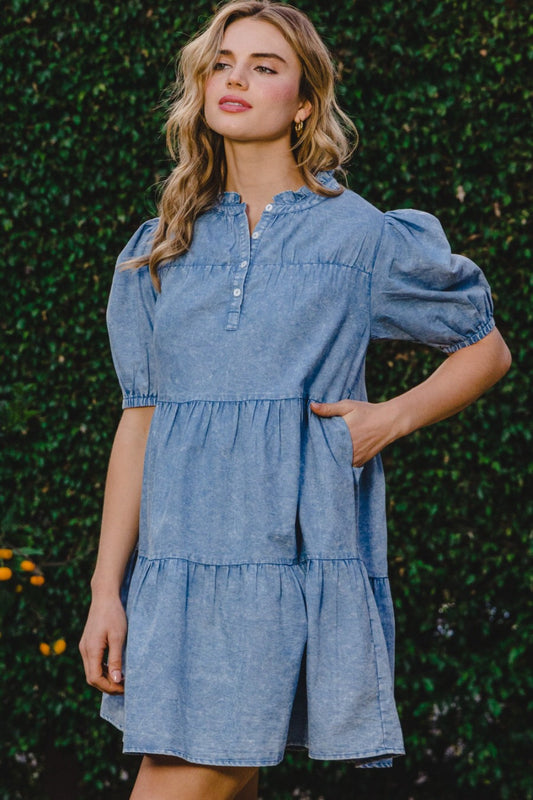 Elegantly Styled Dress for Everyday Wear