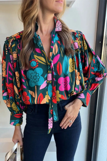 Gracefully Styled Blouse for Any Occasion