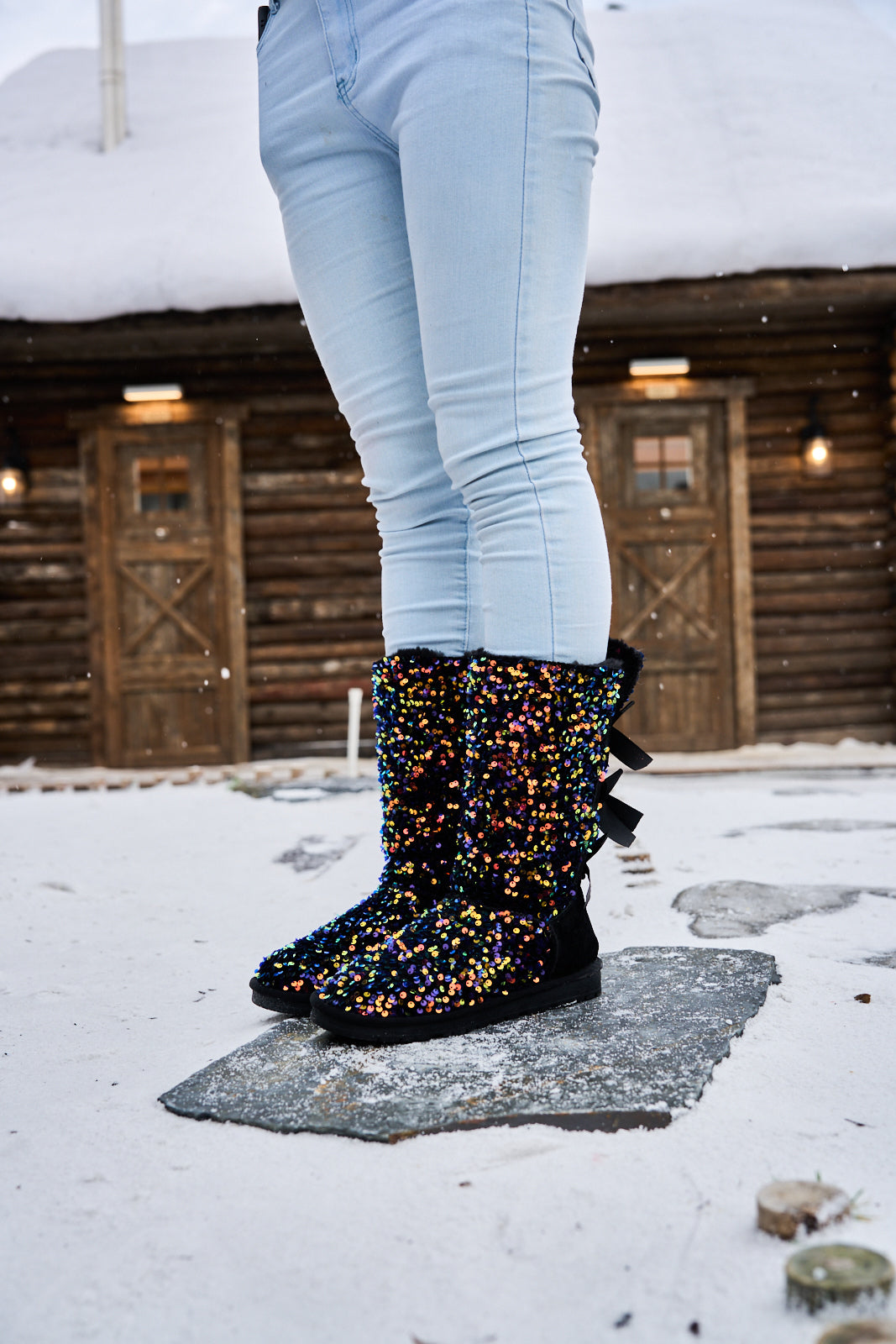 A Vintage Style Boots with Delicate Timeless Details