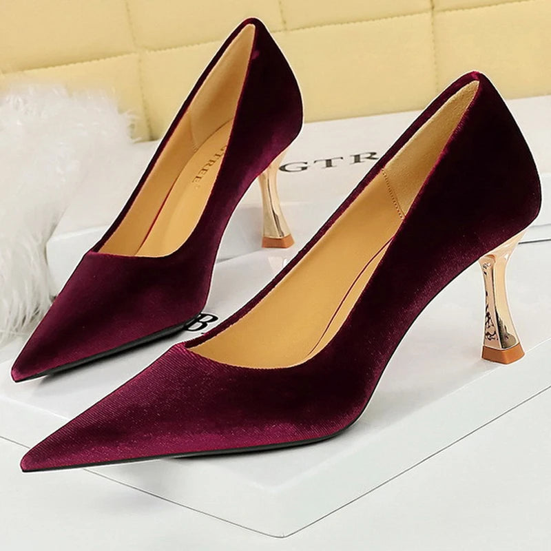 Vintage Inspired Heels with a Contemporary Edge