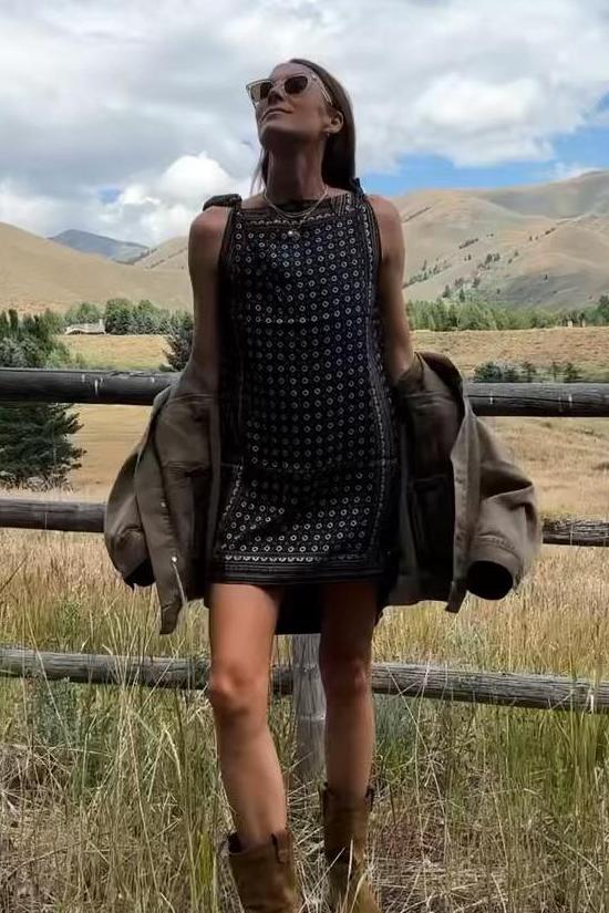Vintage Inspired Dress with a Contemporary Edge