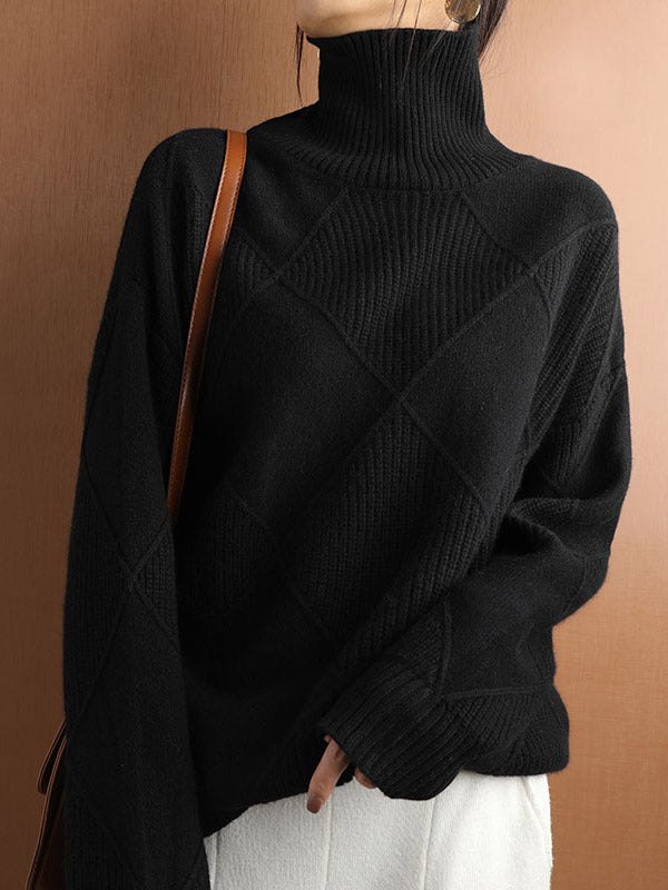 Beautifully Finished Sweater in a Timeless Design