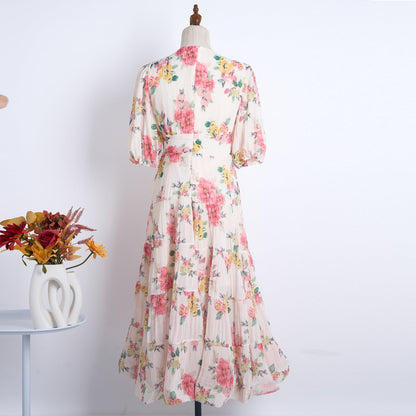 A Vintage Style Dress with Delicate Timeless Details