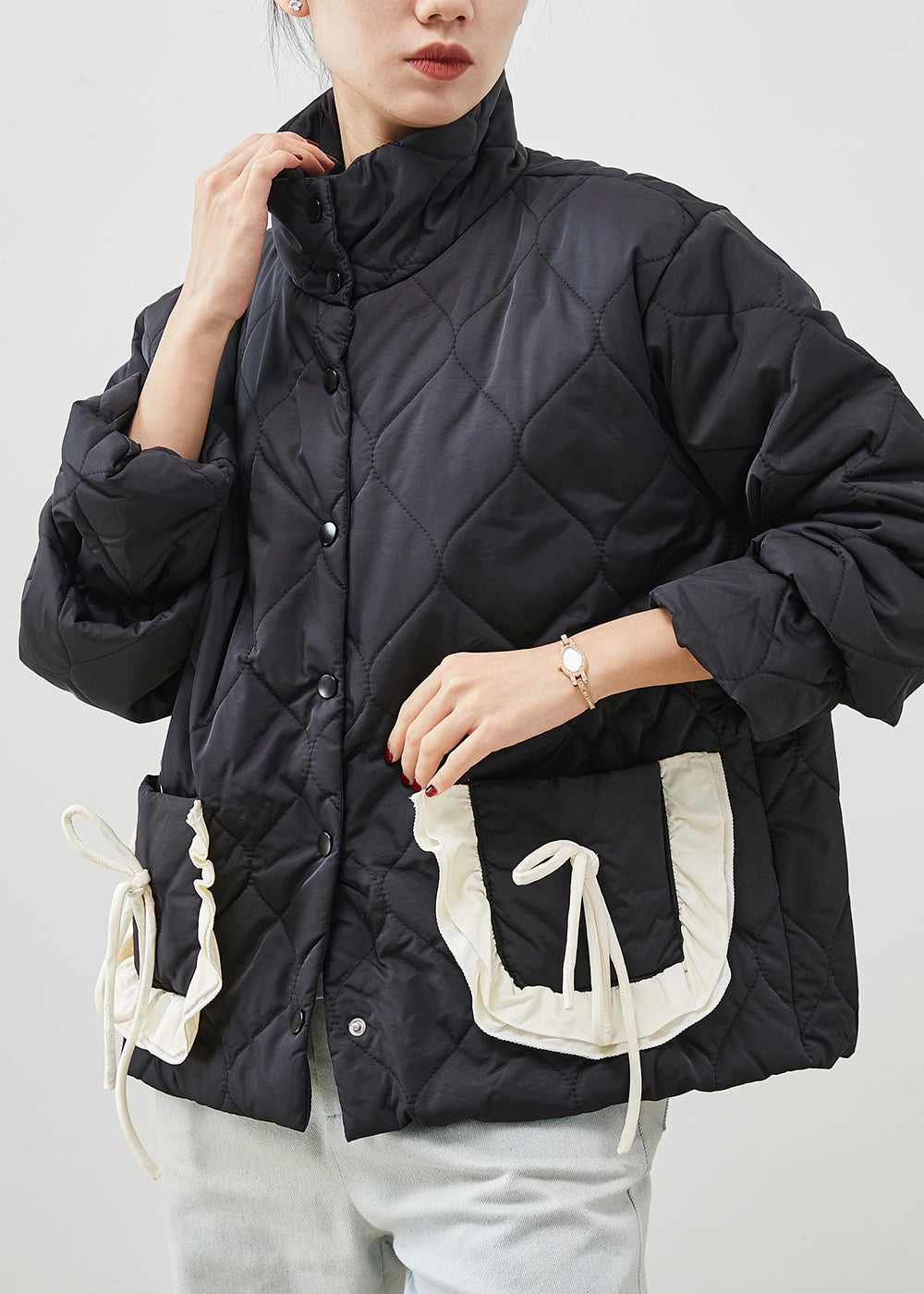 A Vintage Style Jacket with Delicate Timeless Details