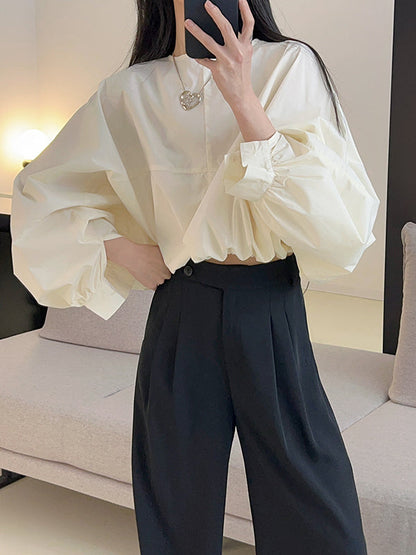 Well Tailored Blouse with a Graceful Silhouette