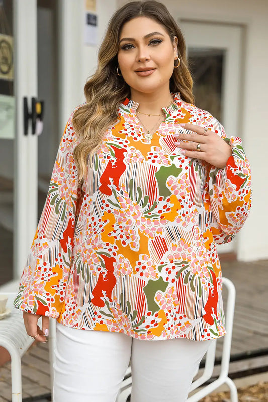 Well Tailored Blouse with a Graceful Silhouette