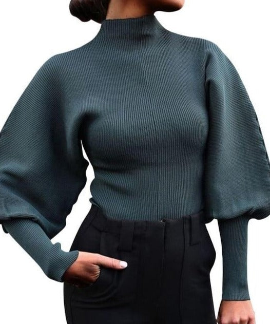 A Vintage Style Sweater with Delicate Timeless Details