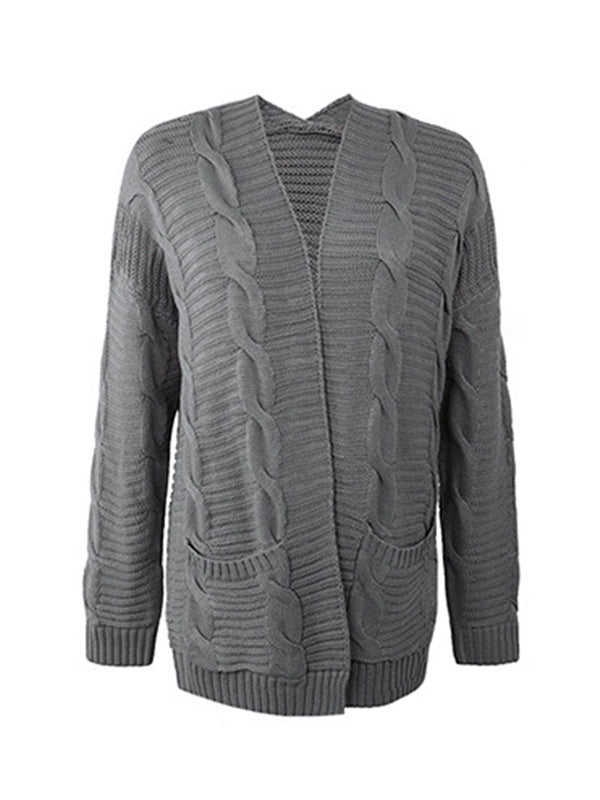 Well Tailored Cardigan with a Graceful Silhouette