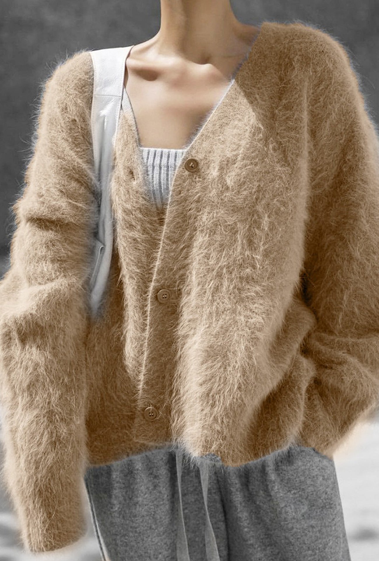 A Vintage Style Cardigan with Delicate Timeless Details
