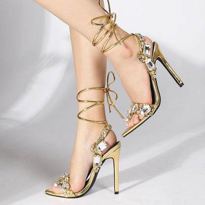 A Vintage Style Sandals with Delicate Timeless Details