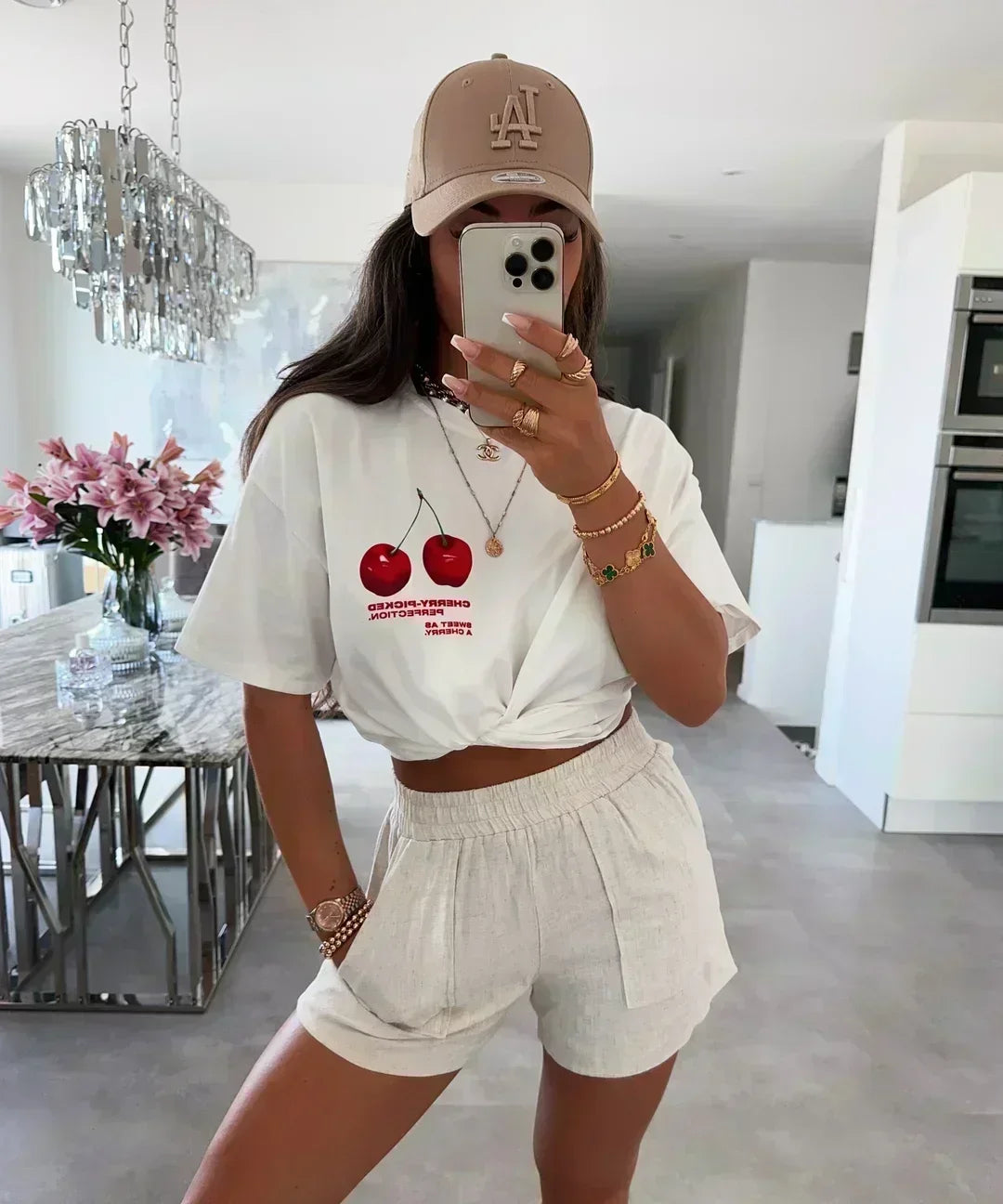 Beautifully Finished T-Shirt in a Timeless Design