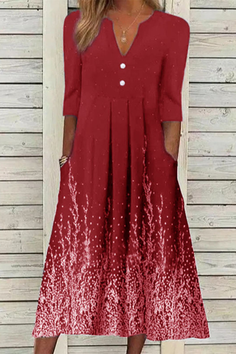 Classic Vintage Dress with a Flattering Fit