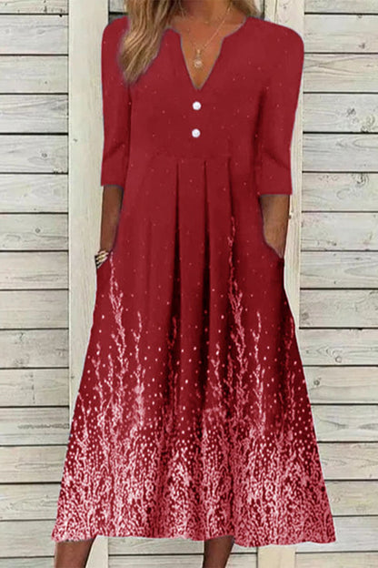 Classic Vintage Dress with a Flattering Fit