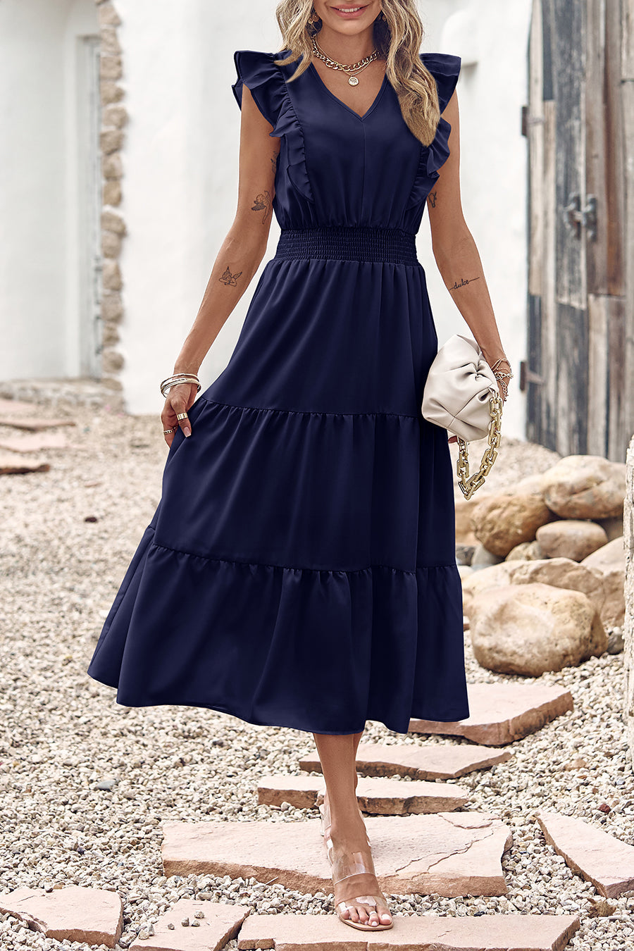 Classic Vintage Dress with a Flattering Fit