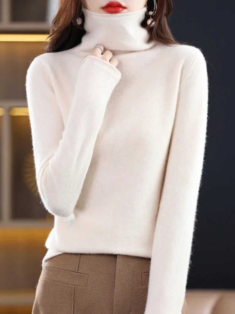 Beautifully Finished Sweater in a Timeless Design
