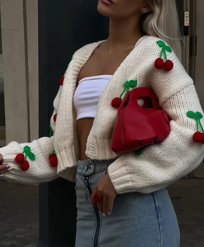 Classic Vintage Cardigan with a Flattering Fit