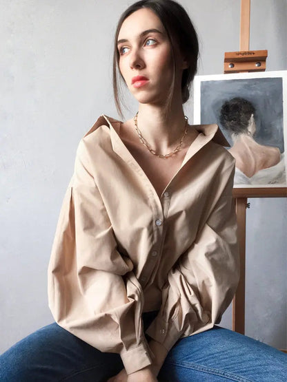 Beautifully Balanced Blouse with Timeless Character