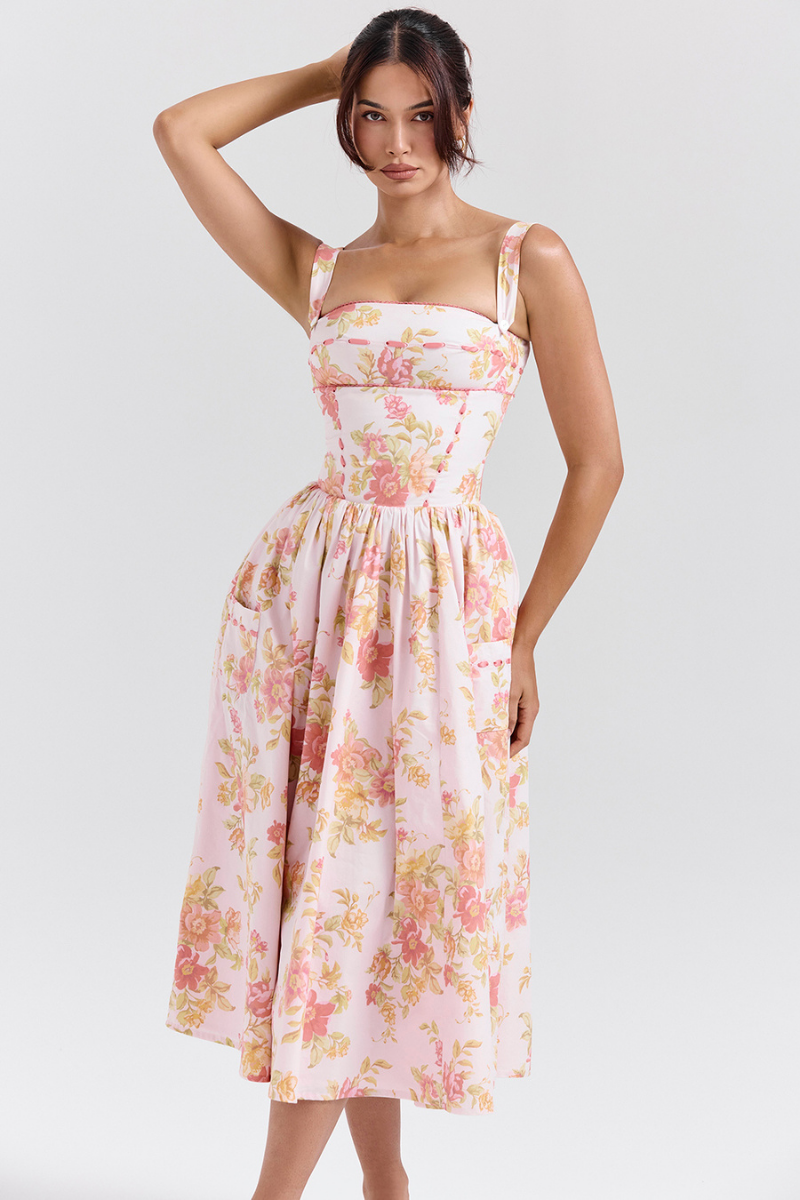A Vintage Style Dress with Delicate Timeless Details
