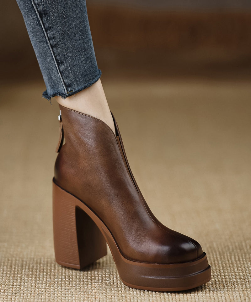 Sophisticated Boots with a Clean Classic Look