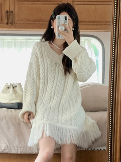 Vintage Inspired Sweater with a Contemporary Edge