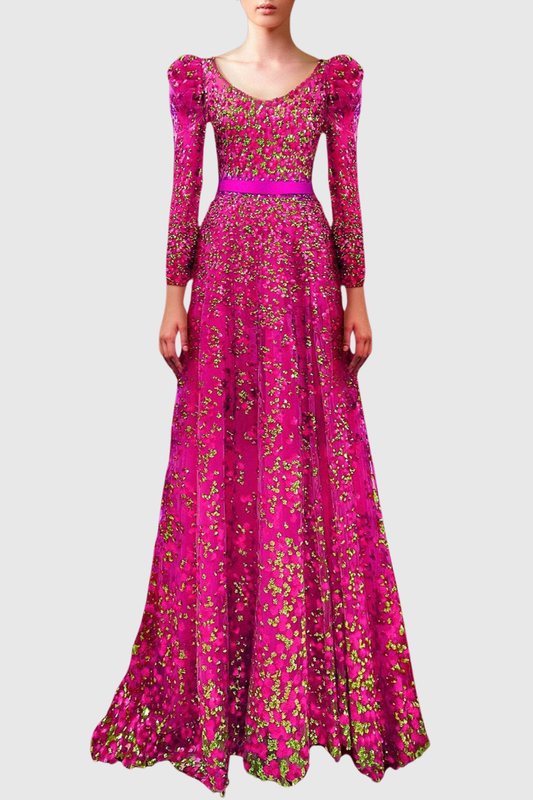 A Vintage Style Dress with Delicate Timeless Details