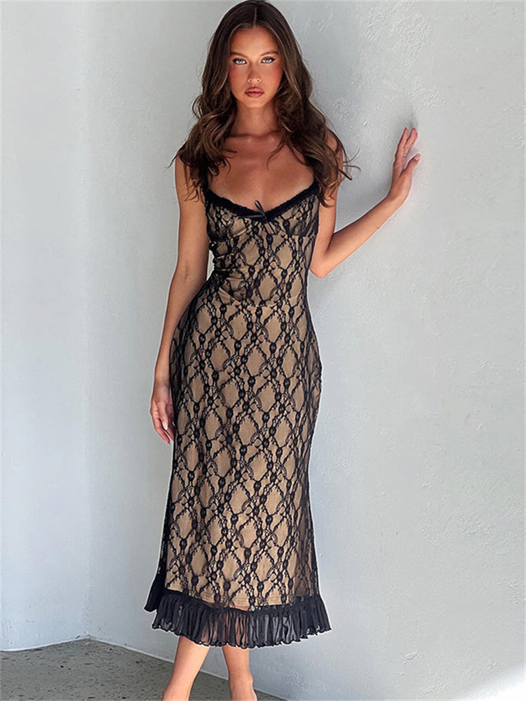 A Vintage Style Dress with Delicate Timeless Details