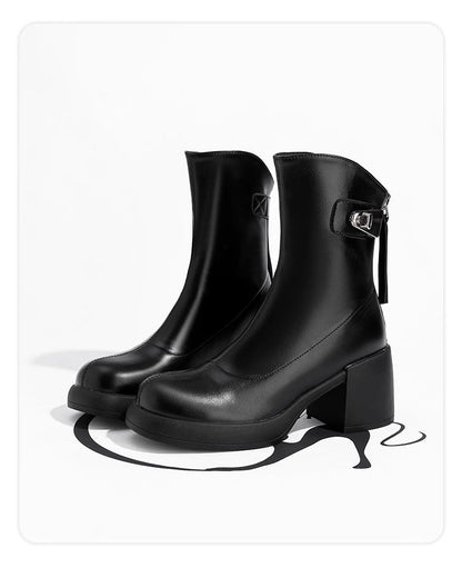 A Vintage Style Boots with Delicate Timeless Details