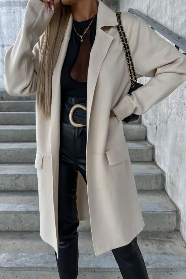 A Vintage Style Coat with Delicate Timeless Details