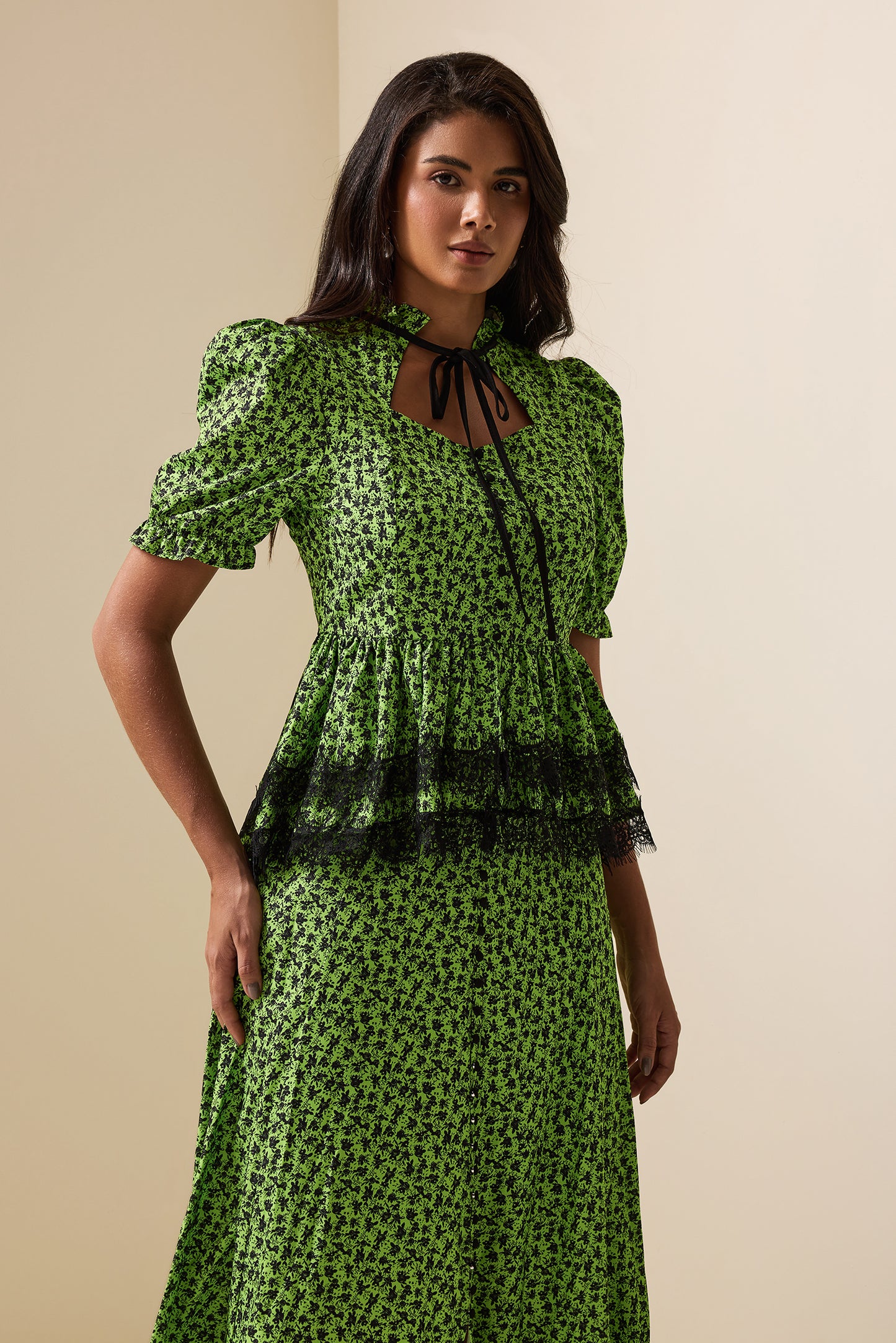 Gracefully Styled Top for Any Occasion