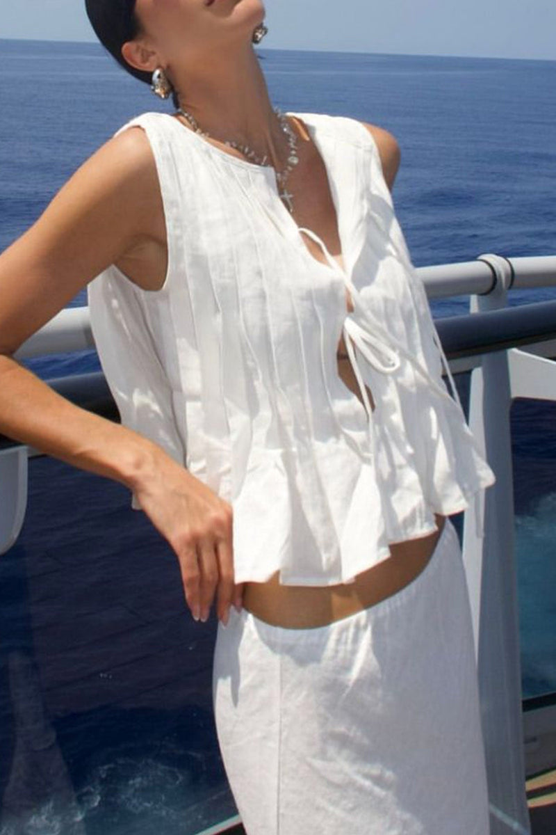 A Vintage Style Top with Delicate Timeless Details