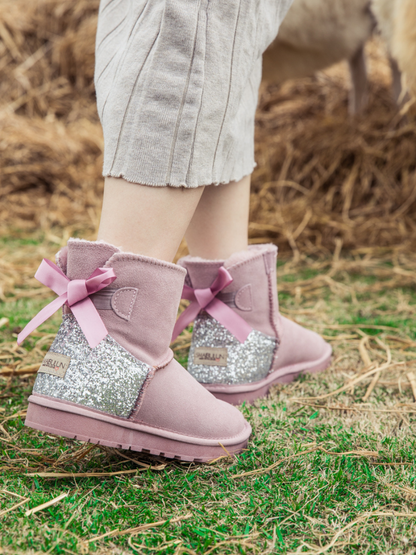 A Vintage Style Boots with Delicate Timeless Details