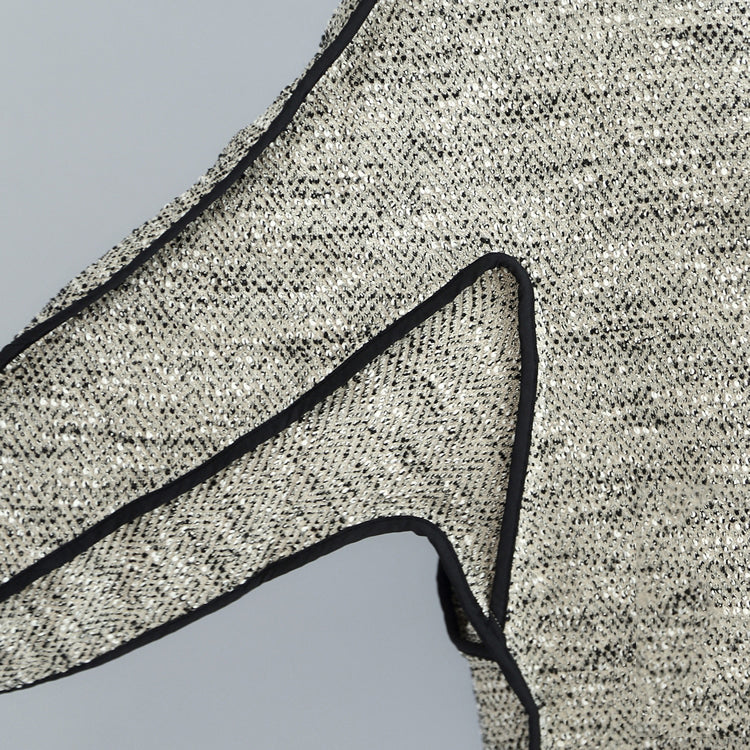A Vintage Style Sweater with Delicate Timeless Details