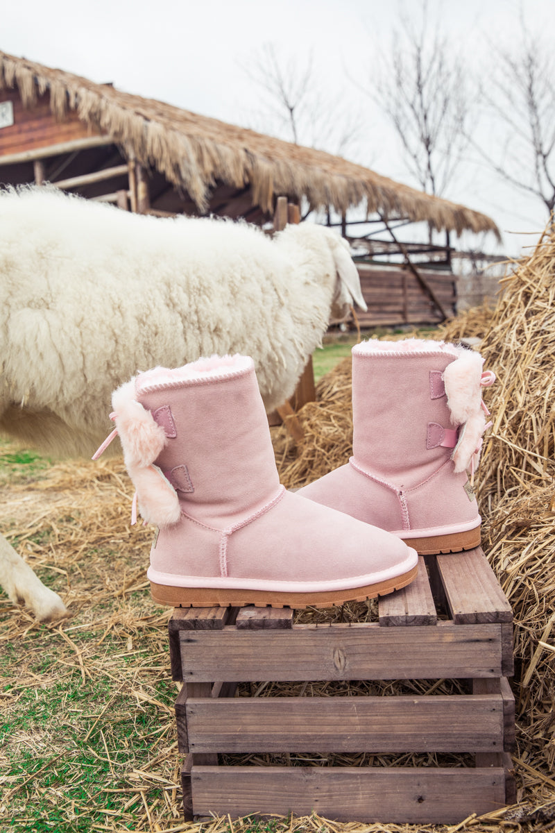 A Vintage Style Boots with Delicate Timeless Details
